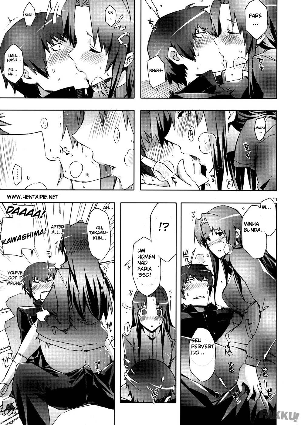 (C76) [Circle ED (Ed)] Ami-chan no Eroihon! (Toradora!) [Portuguese-BR] [Tradutornilso] page 10 full