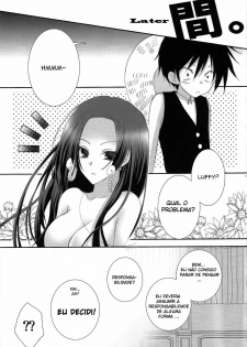 (C76) [Nanashino (mura.)] IMAGINATION ~Hebihime-sama no Otawamure~ (One Piece) [Portuguese-BR] [DiegovPR] - page 14