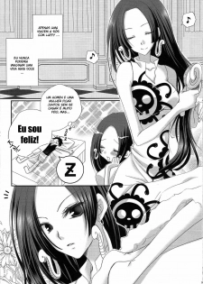 (C76) [Nanashino (mura.)] IMAGINATION ~Hebihime-sama no Otawamure~ (One Piece) [Portuguese-BR] [DiegovPR] - page 4