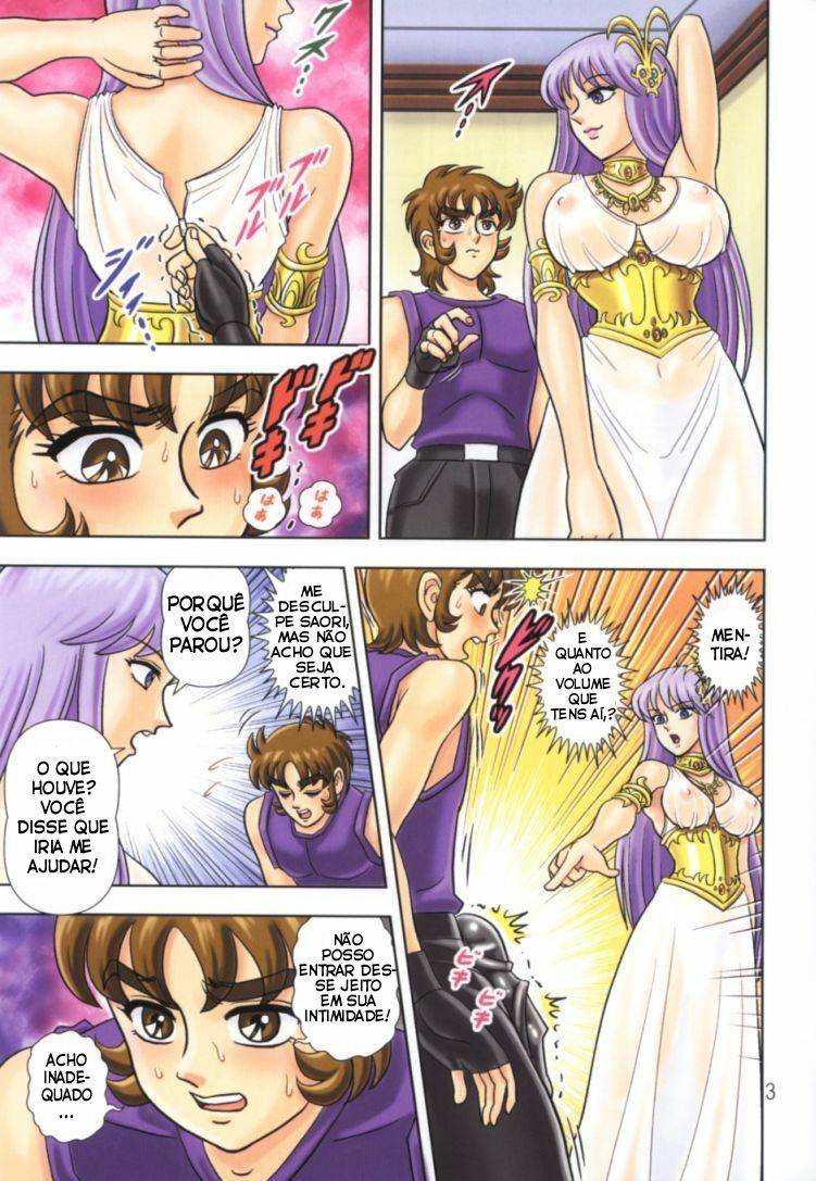 [Muchi Muchi 7 (Hikami Dan, Terada Zukeo)] Muchi Muchi Angel Vol. 8 (Saint Seiya) [Portuguese-BR] [Kyozito-RG] [Digital] [Incomplete] page 5 full