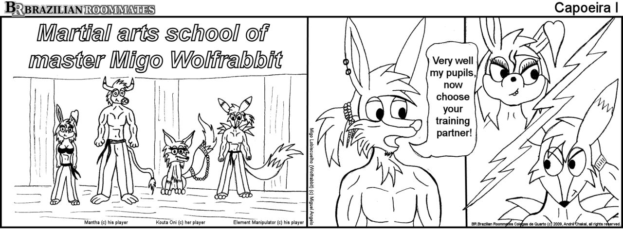 Brazilian Roomates Furry comic page 9 full