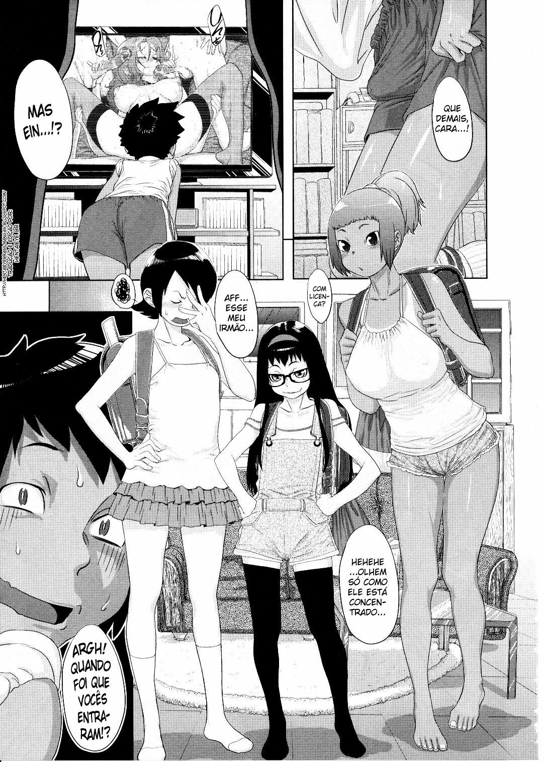 [Koyanagi Royal] Detatoko Cherry Break | Tensão Sexual Capítulo 1 (COMIC Megastore 2009-11) [Portuguese-BR] [HentaiEye_BR] page 3 full