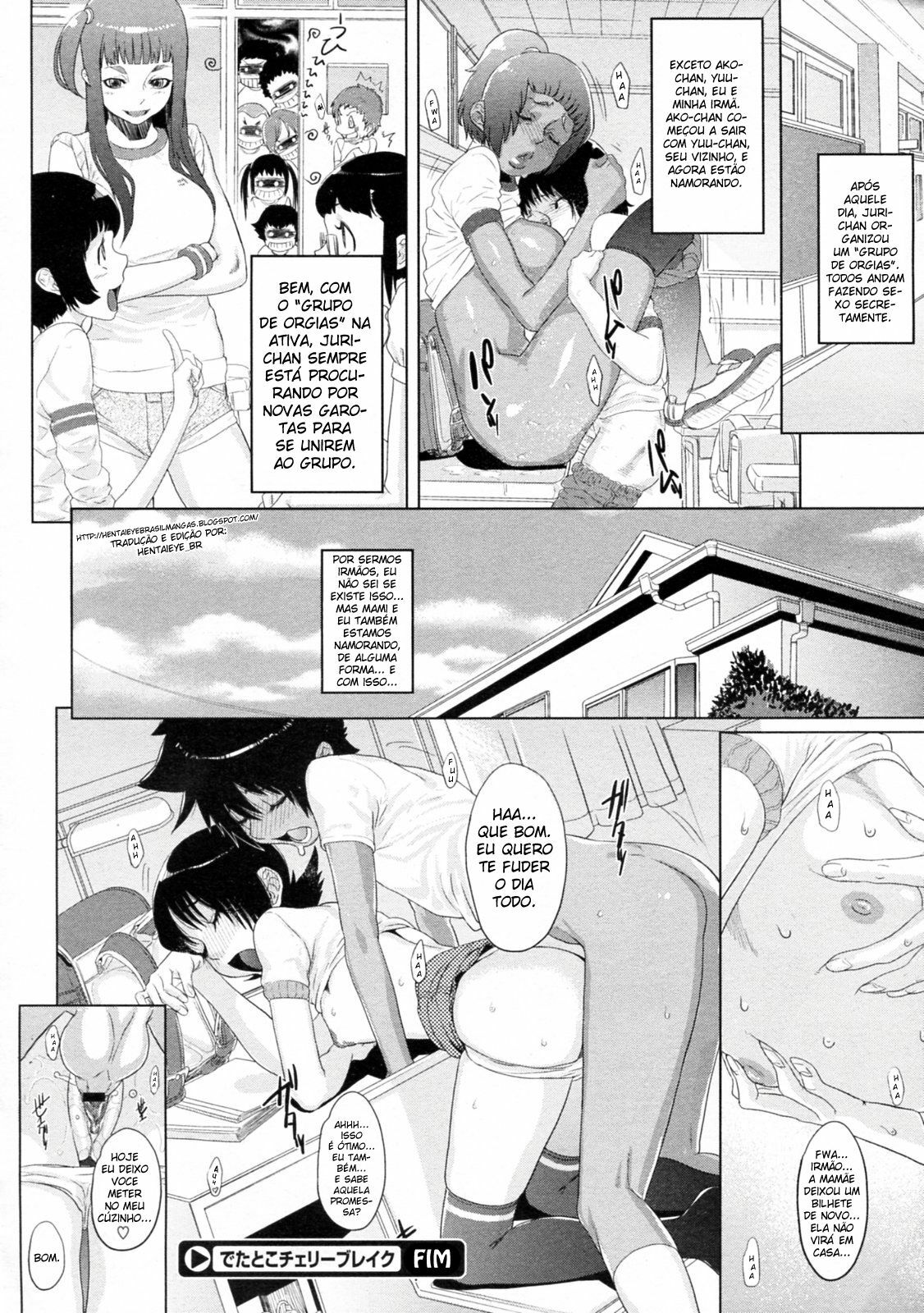 [Koyanagi Royal] Detatoko Cherry Break Kouhen | Tensão Sexual Capítulo 2 (COMIC Megastore 2010-01) [Portuguese-BR] [HentaiEye_BR] page 26 full