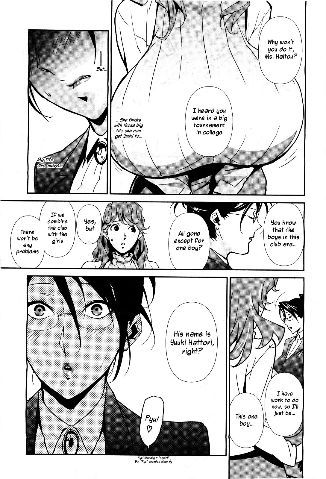 [Miura Takehiro] Bust Up! School Ch. 5-6 [English] {Bewbs666} page 3 full