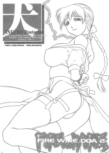 (C61) [Hellabunna (Iruma Kamiri)] INU/AO Posterior (Dead or Alive) - page 2