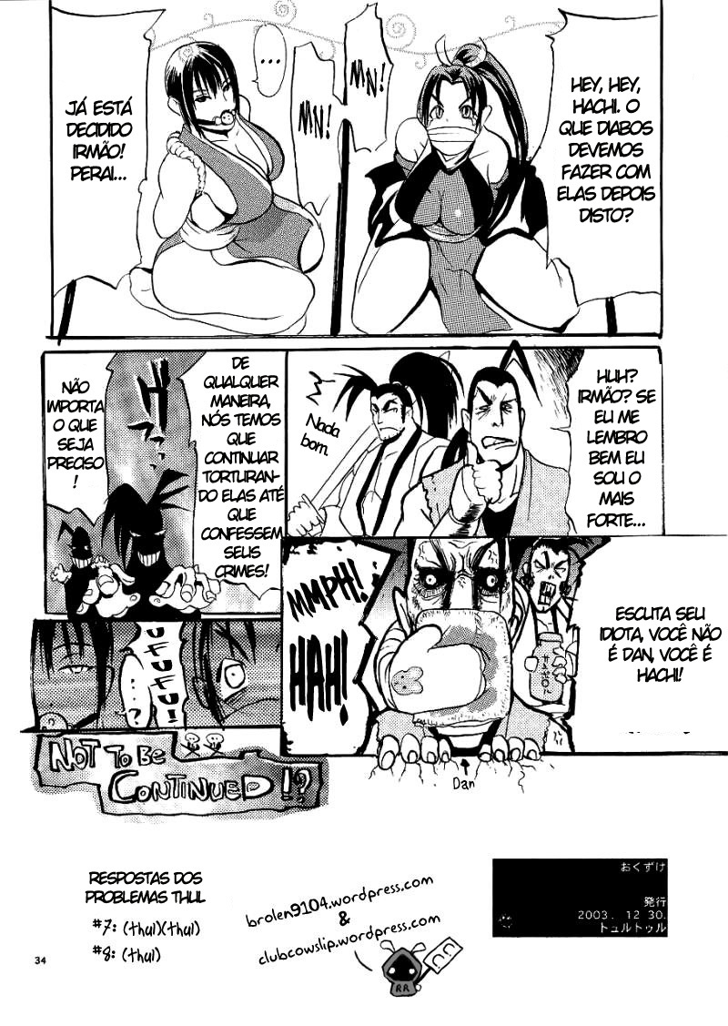 (C65) [Thultwul (Various)] Thultwul Keikaku Vol. 3 | Thultwul Plan Vol. 3 (Various) [Portuguese-BR] [DartLerdo] page 34 full