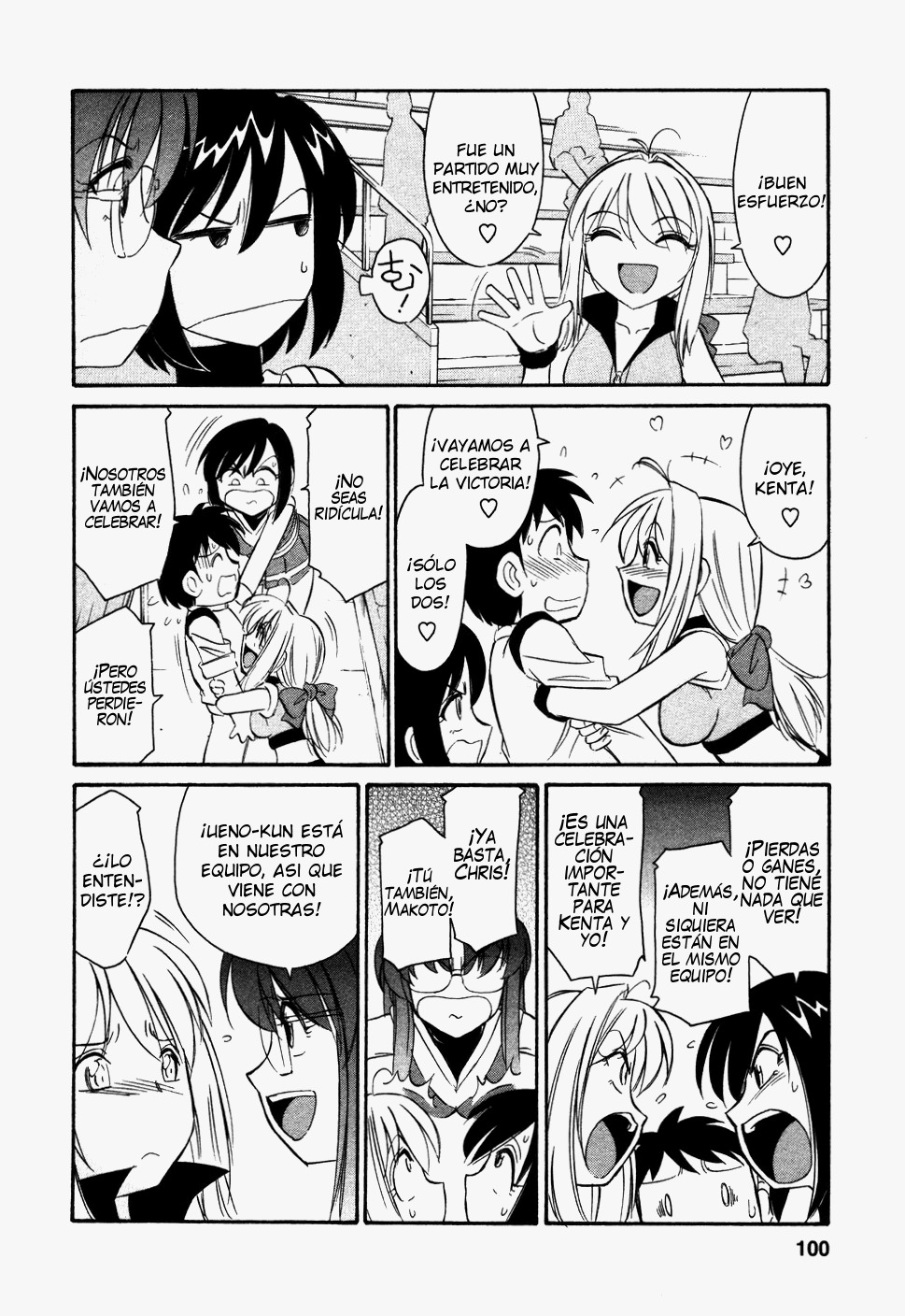 [Charlie Nishinaka] Cheers! 4 [Spanish] [Futae Ikken] page 101 full