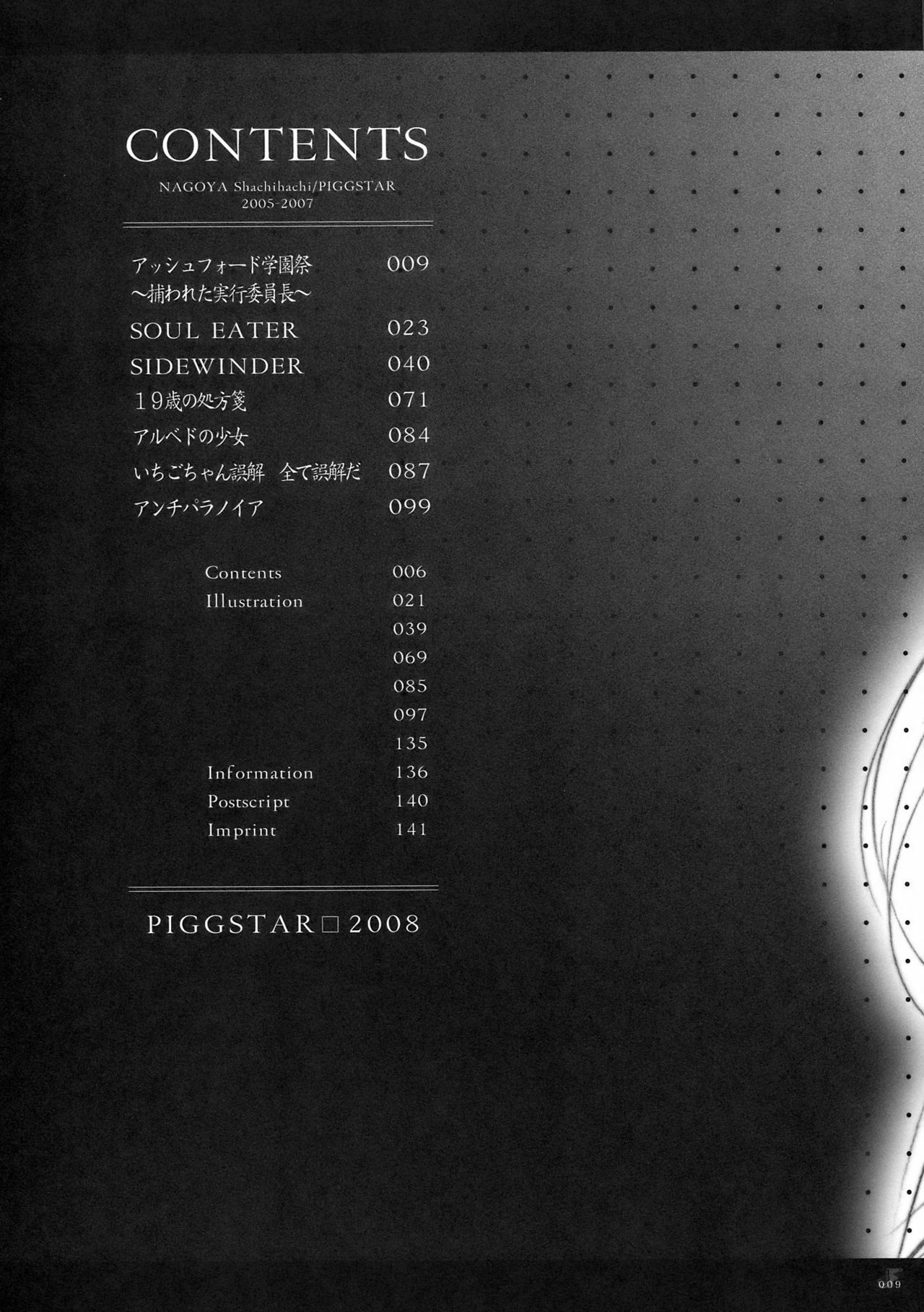 (COMIC1☆2) [PIGGSTAR (Nagoya Shachihachi)] JET FORM (Various) page 5 full
