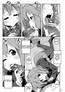 (C78) [666protect (Jingrock)] fortissimo (K-ON!) [Spanish] - page 5