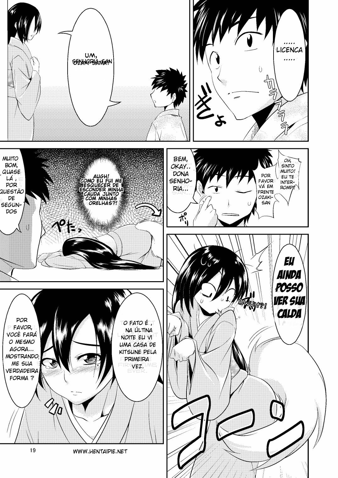 (Mimiket 22) [GREONE (Nme)] Kitsune no Yomeiri [Portuguese-BR] [hentaipie.net] page 18 full