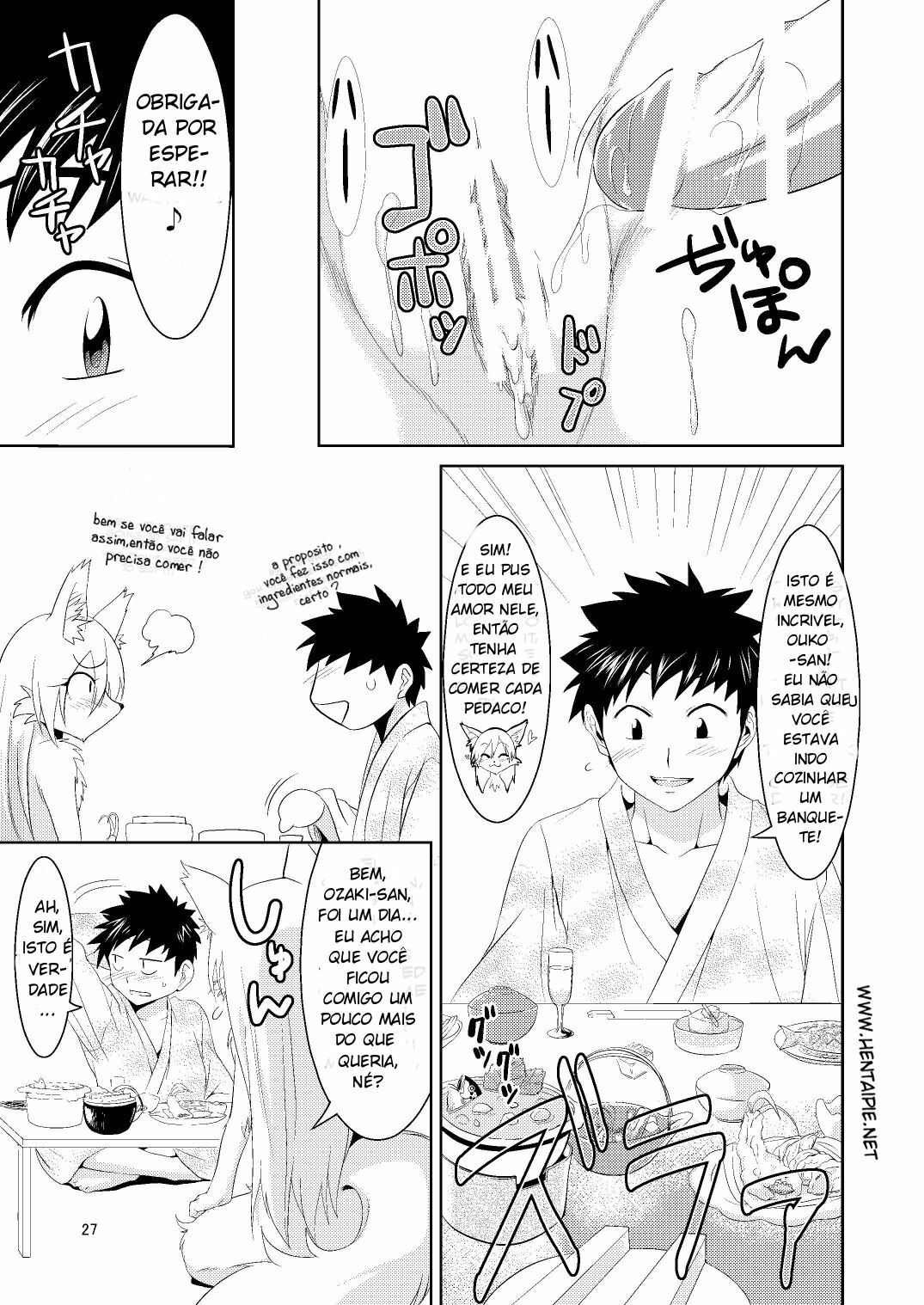 (Mimiket 22) [GREONE (Nme)] Kitsune no Yomeiri [Portuguese-BR] [hentaipie.net] page 26 full