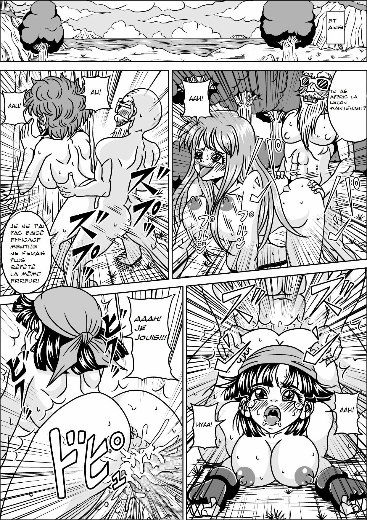 [Pyramid House (Muscleman)] Kame Sennin no Yabou III (Dragon Ball Z) [French] [SuperDoujin] page 33 full
