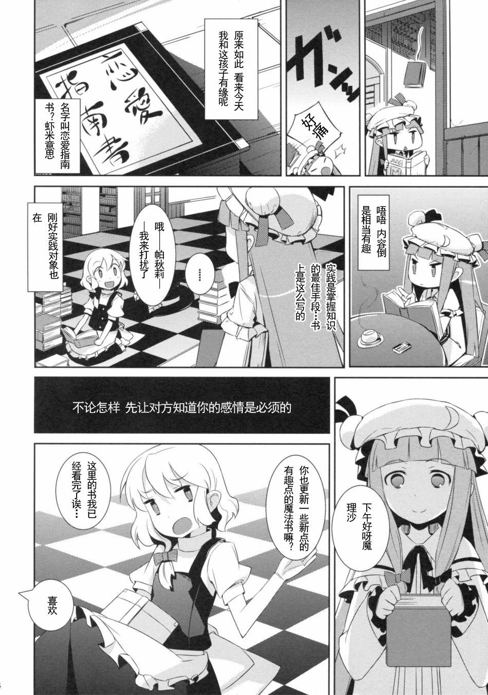 (Reitaisai 6) [NURSERYTALE (Yamane Masato)] Sugar (Touhou Project) [Chinese] [绯色汉化组] page 4 full