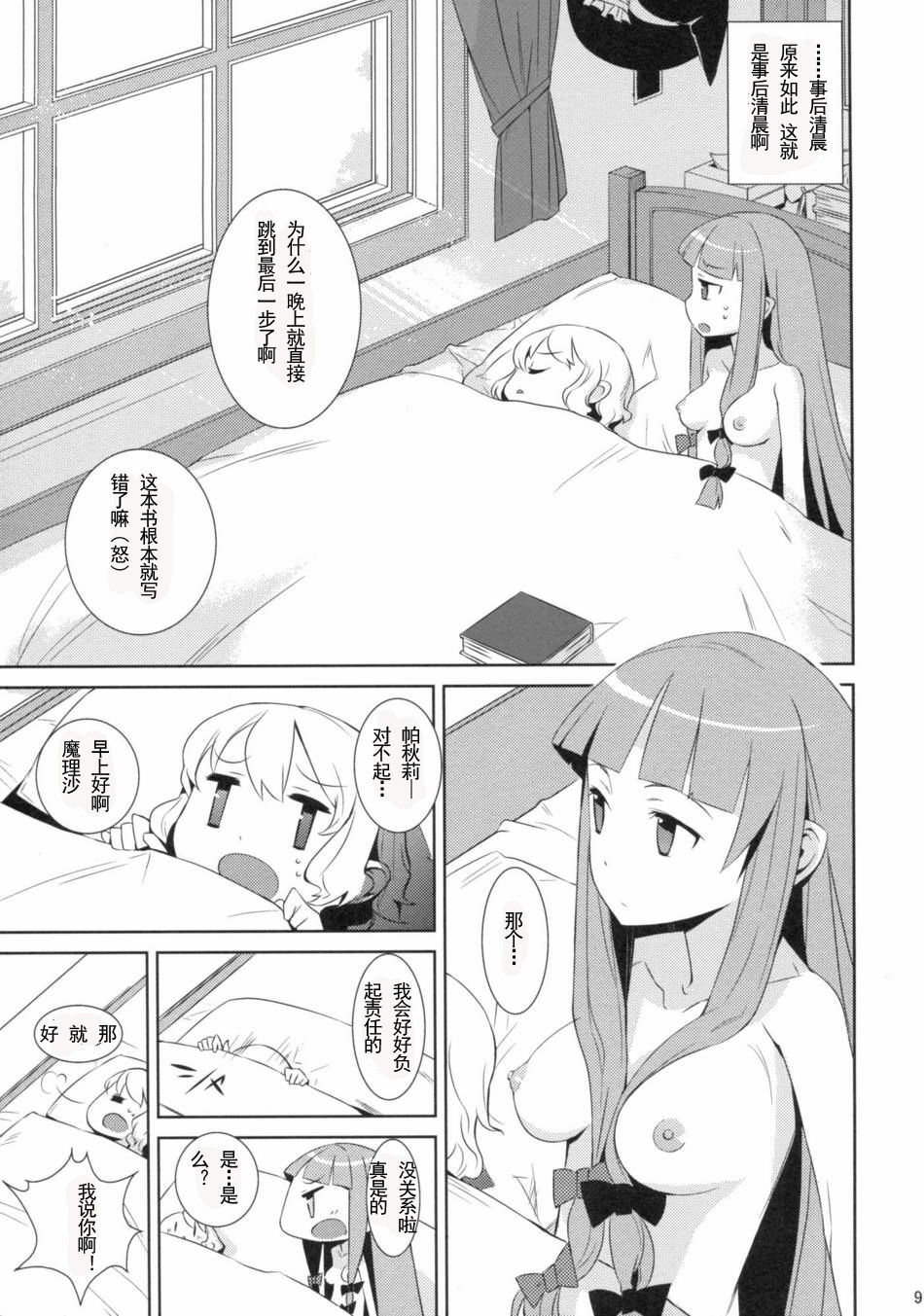 (Reitaisai 6) [NURSERYTALE (Yamane Masato)] Sugar (Touhou Project) [Chinese] [绯色汉化组] page 9 full