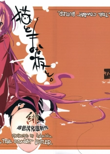 (C75) [Mono x Chro (Kokonoka)] Neko to Manaita to. (Hayate no Gotoku!) [Chinese] [绯色汉化组]