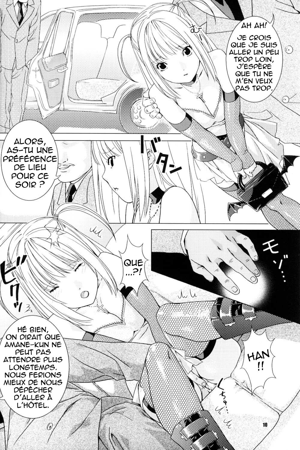 (ComiComi 7) [Nekomataya (Nekomata Naomi)] Misa Note (Death Note) [French] [Nekomataya France] page 10 full