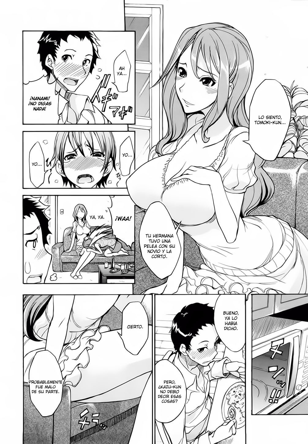 [isao] Himitsu no Yuuwaku | Secret Temptation (Ecchi Mix!!) [Spanish] [Decensored] page 6 full