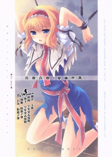 (Reitaisai 7) [PSYCHIATRIC (Minobe Tadashi)] Suki Suki! Alice-chan | 喜欢喜欢!爱丽丝酱 (Touhou Project) [Chinese] [52H里漫画组]