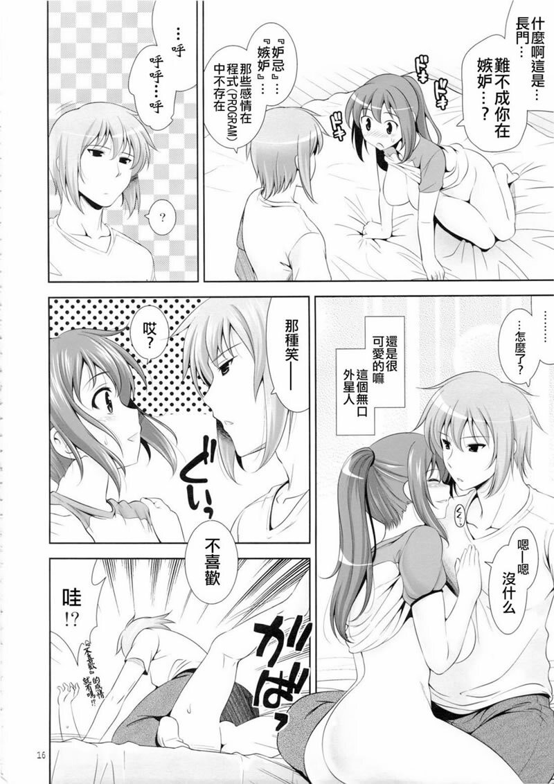 (C74) [Goromenz (Yasui Riosuke)] Manatsu no Yo no Yume no Mata Yume no Mata Yume - A Mid summer Night's Dream & Dream & Dreams (Suzumiya Haruhi no Yuuutsu) [Chinese] [枫色汉化组] page 15 full