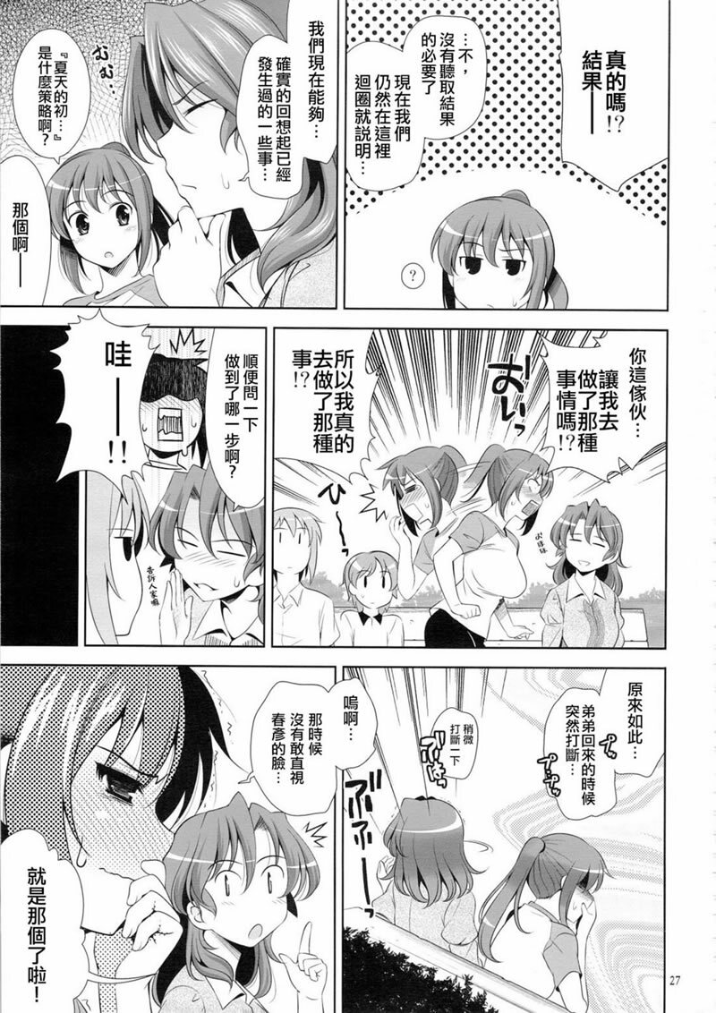 (C74) [Goromenz (Yasui Riosuke)] Manatsu no Yo no Yume no Mata Yume no Mata Yume - A Mid summer Night's Dream & Dream & Dreams (Suzumiya Haruhi no Yuuutsu) [Chinese] [枫色汉化组] page 26 full