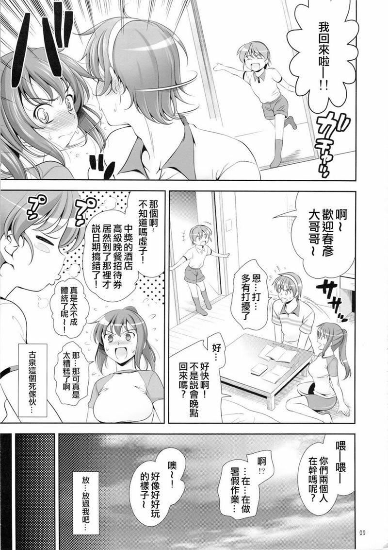(C74) [Goromenz (Yasui Riosuke)] Manatsu no Yo no Yume no Mata Yume no Mata Yume - A Mid summer Night's Dream & Dream & Dreams (Suzumiya Haruhi no Yuuutsu) [Chinese] [枫色汉化组] page 8 full