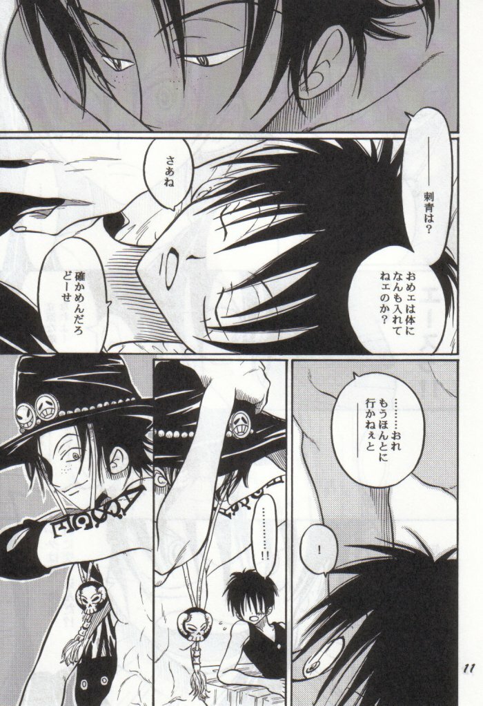 [Tcell (Dan Madoka)] Batten - BLACK MARK (One Piece) page 10 full
