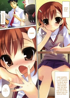 (C74) [AMATOU (Youta)] Amatou Roku (Toaru Kagaku no Railgun) [Portuguese-BR] [Mira-chan] - page 3