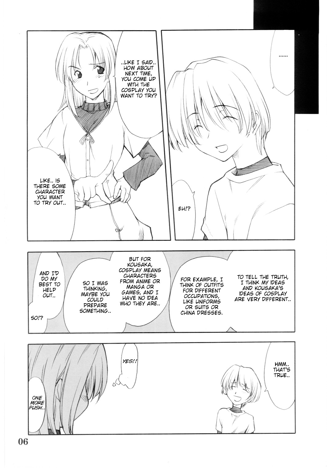 (C67) [P-Forest (Hozumi Takashi)] Cosplay COMPLEX 2 (Genshiken) [English] page 5 full