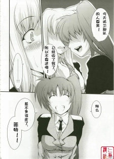 (C74) [PATRICIDE (John Sitch-Oh)] Anata ni Konya wa Wain o Furikake (Mahou Shoujo Lyrical Nanoha) [Chinese] [时空汉化组] - page 26