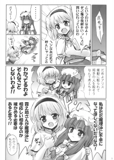 (C78) [54burger (Marugoshi)] ALICE IN NIGHTMARE (Touhou Project) - page 5
