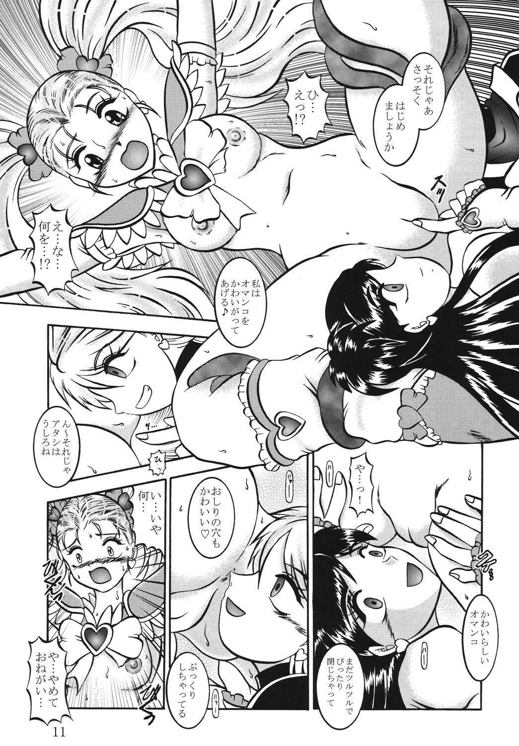 (Comic Castle 2005) [Studio Kyawn (Murakami Masaki)] GREATEST ECLIPSE True SHINE ～Kouki～ (Futari wa Precure) page 10 full
