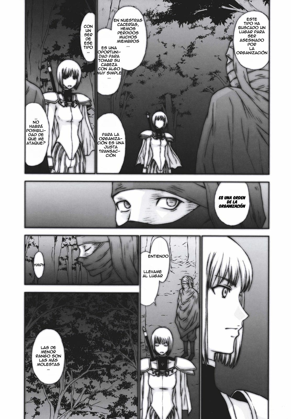 (C73) [Secret Society M (Kitahara Aki)] Doukoku no Ori (Claymore) [Spanish] [Radioactivo] [Decensored] page 4 full