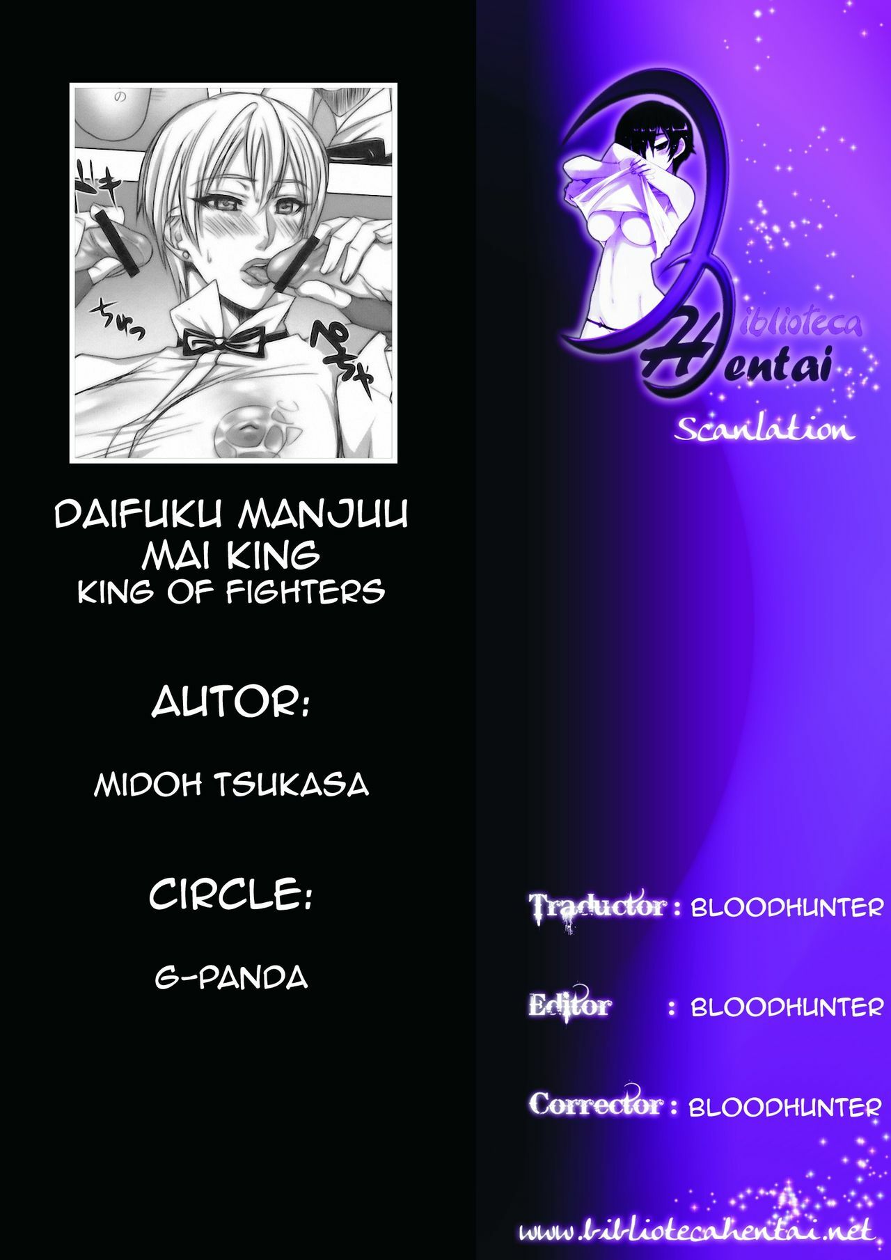 (Toramatsuri2010) [G-Panda (Midoh Tsukasa)] Daifuku Manjuu Mai King (KOF) (Spanish) page 27 full