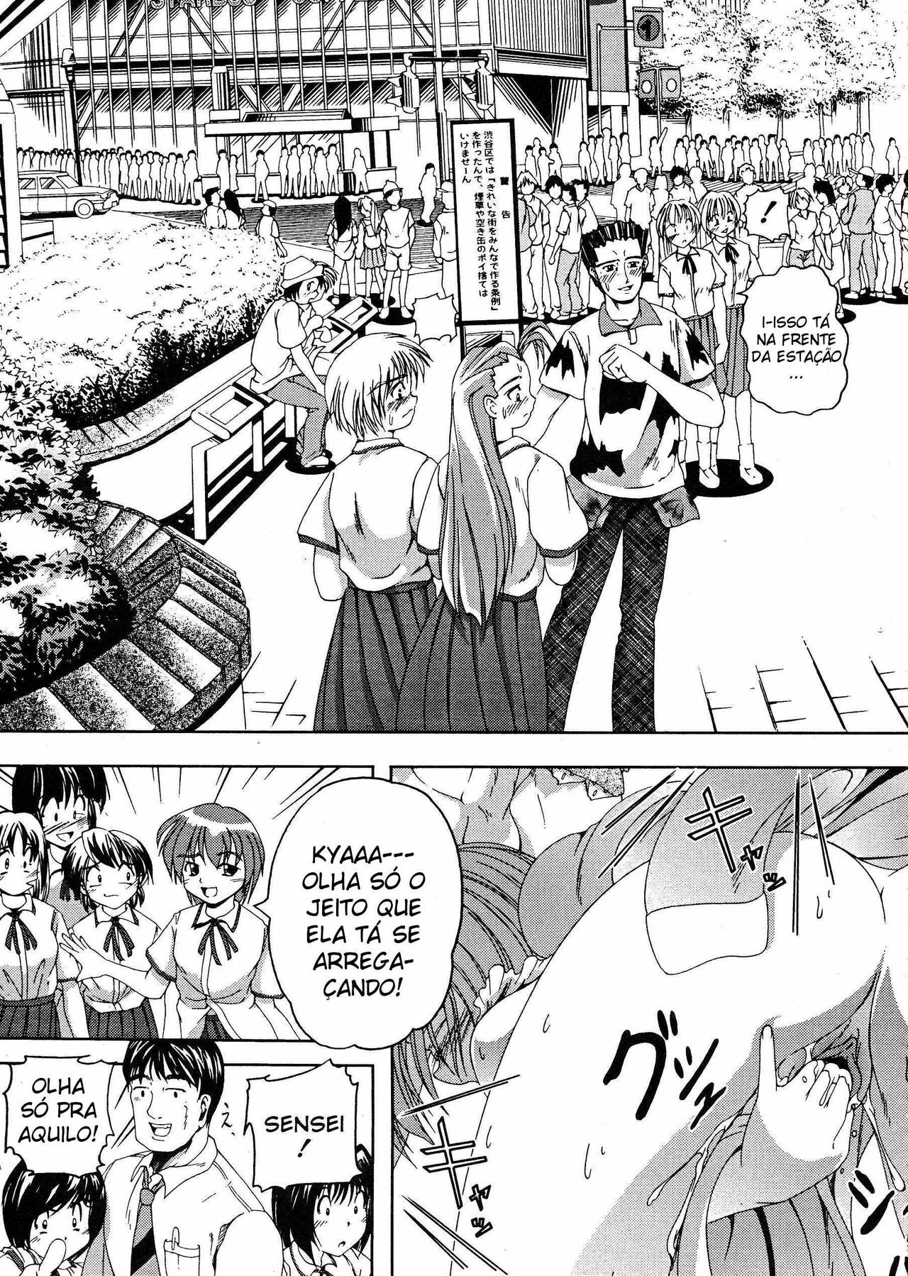 [Kiichigono Yoshitatsu] Roshutsu De PON! | FLASH BANG! [Portuguese-BR] [Hentai Arimasu] page 41 full