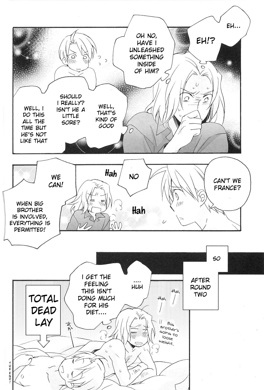 [Hobby Hobby (Iwaki Soyogo)] Kyouiku-jou, Yoroshiku nai Koto (Hetalia: Axis Powers) [English] page 27 full