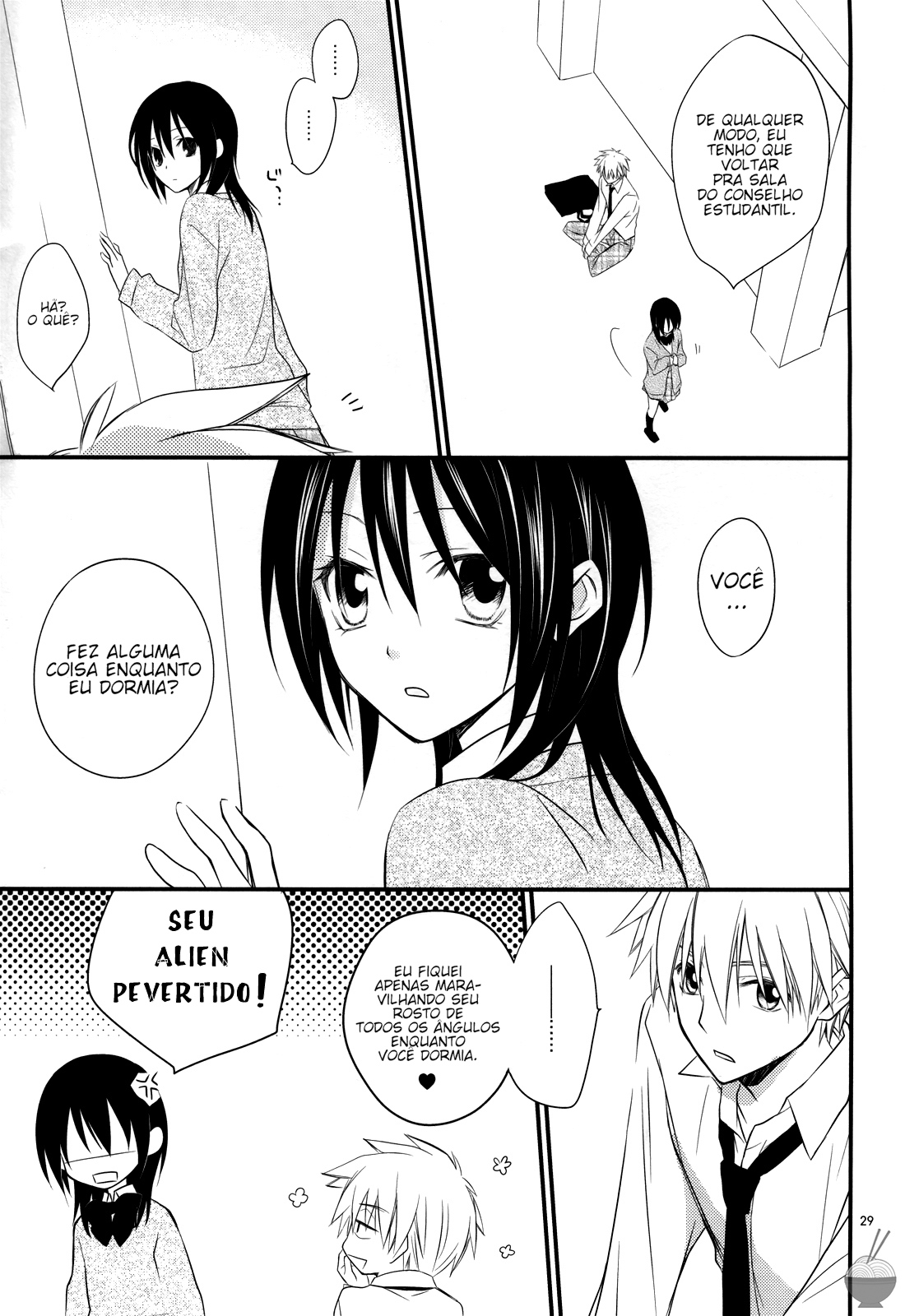 [m.s.t. (Nanami Yasuna)] Ice and Bloomy Day (Kaichou wa Maid-Sama!) [Portuguese-BR] page 30 full