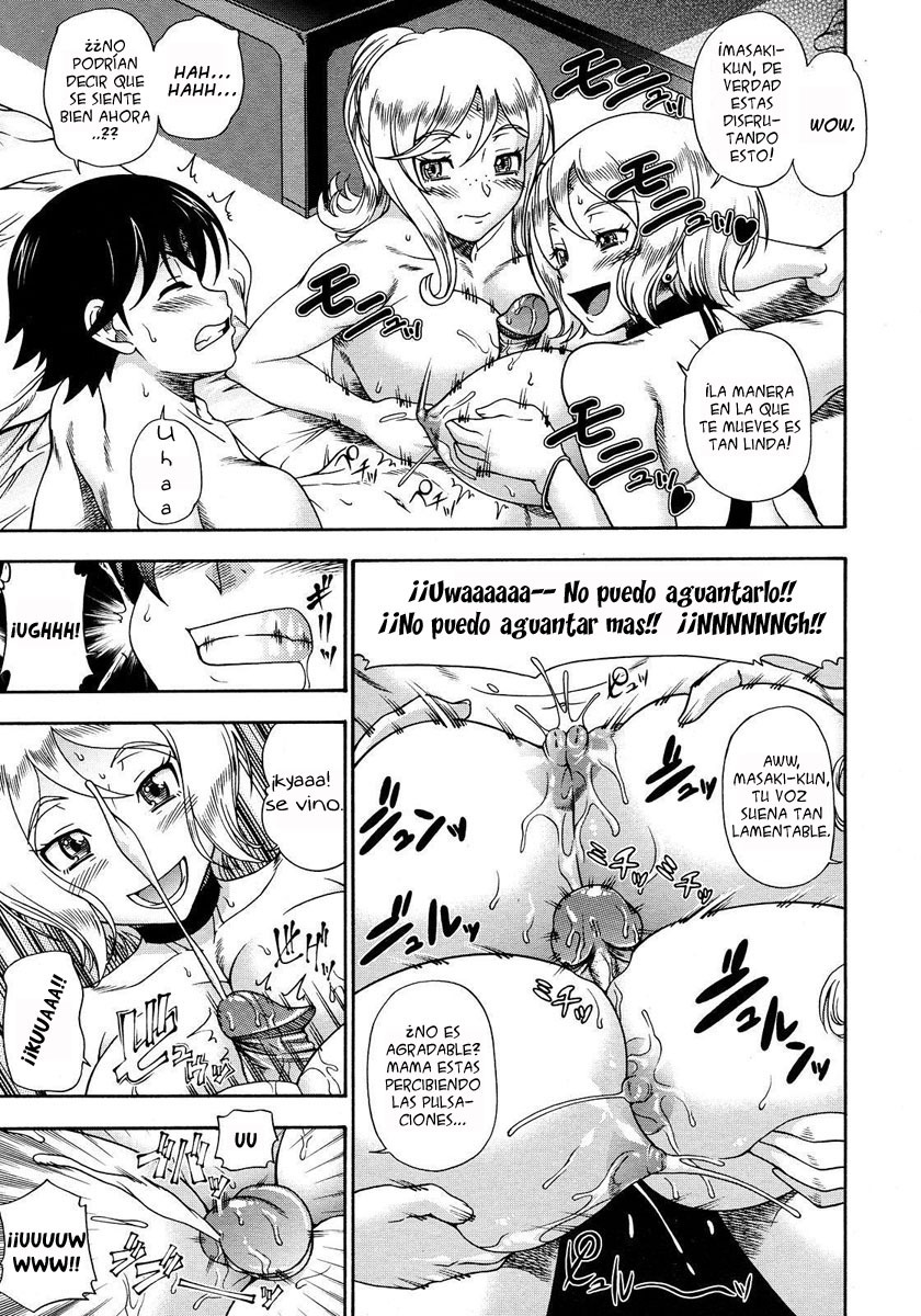 [Fukudahda] Honey Blonde Ch. 1-5 [Spanish] [Olympos no Fansub + Ero-Team] page 53 full