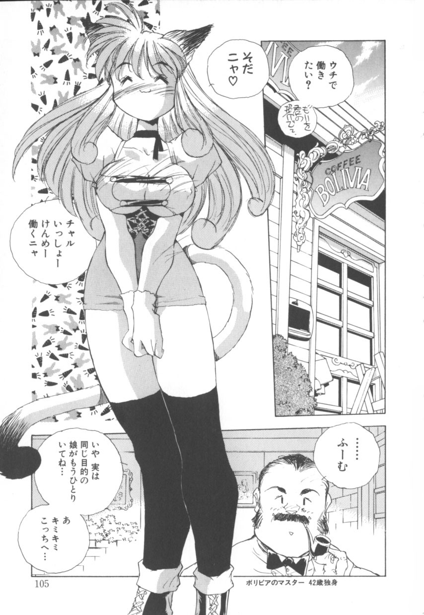 [Hariken Hanna] Totsuzen! Cat tale EX page 105 full