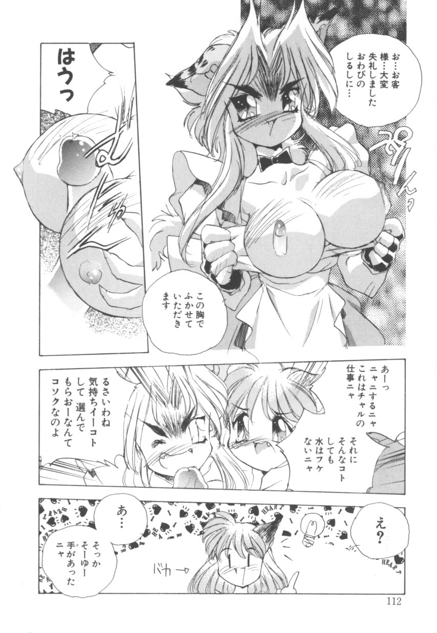 [Hariken Hanna] Totsuzen! Cat tale EX page 112 full
