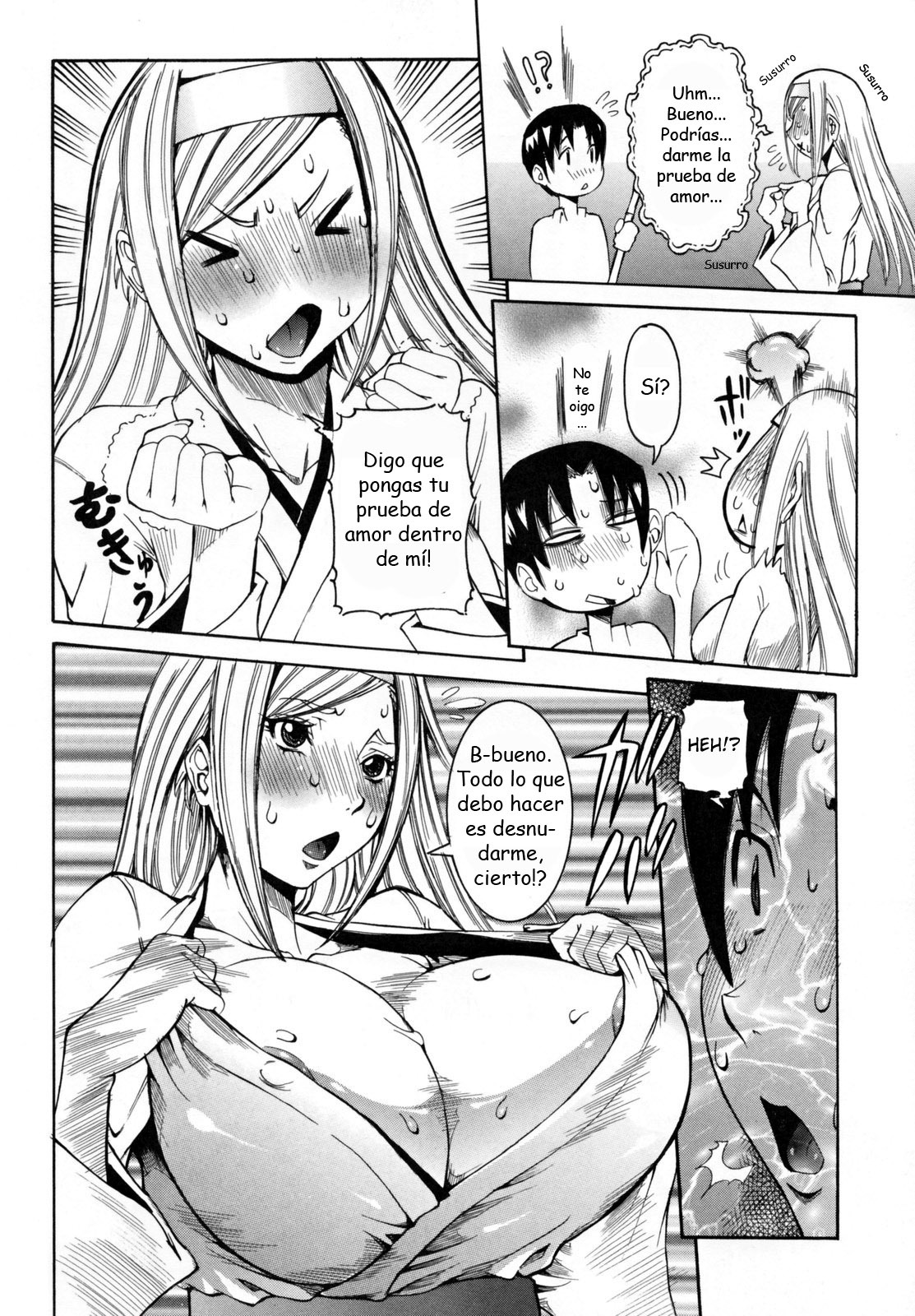 [Nico Pun Nise] Tenshi no Kagai Jugyou [Spanish] [Biblioteca Hentai] page 114 full