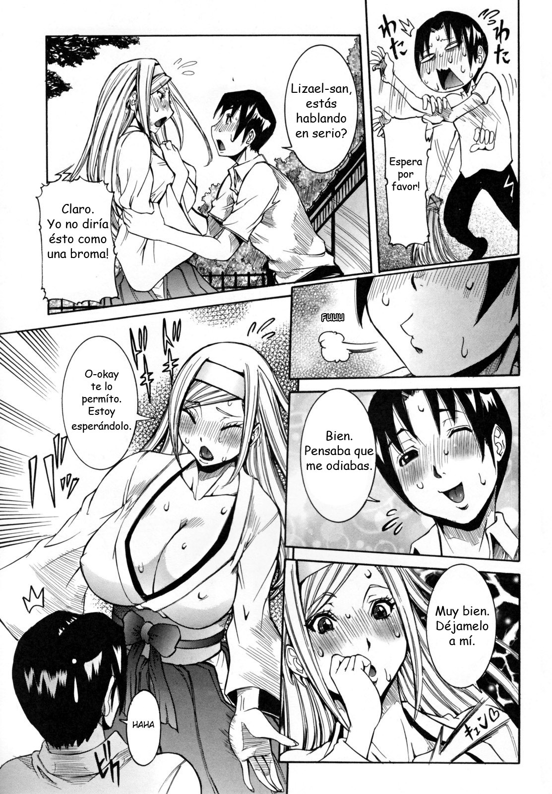 [Nico Pun Nise] Tenshi no Kagai Jugyou [Spanish] [Biblioteca Hentai] page 115 full