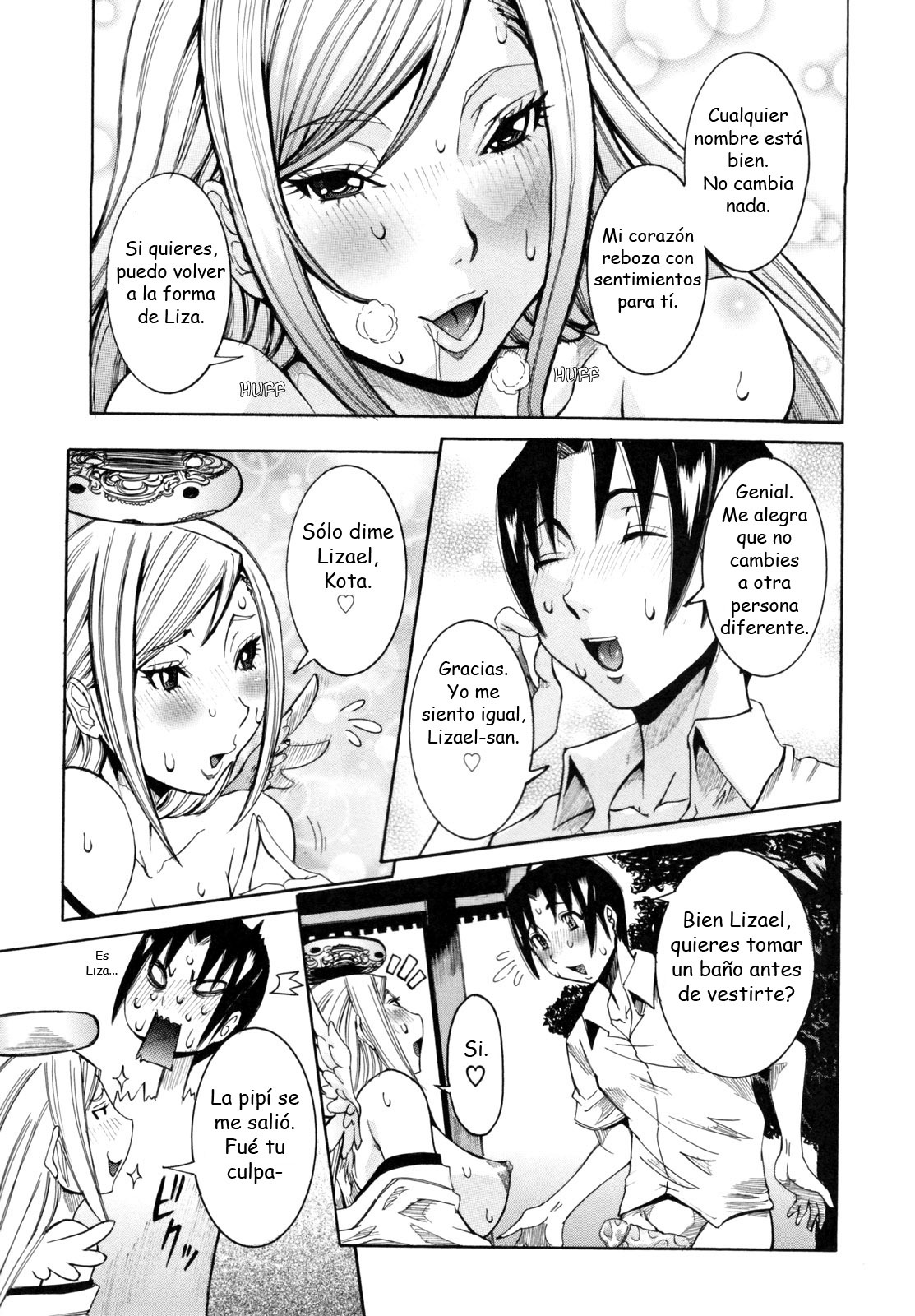 [Nico Pun Nise] Tenshi no Kagai Jugyou [Spanish] [Biblioteca Hentai] page 140 full