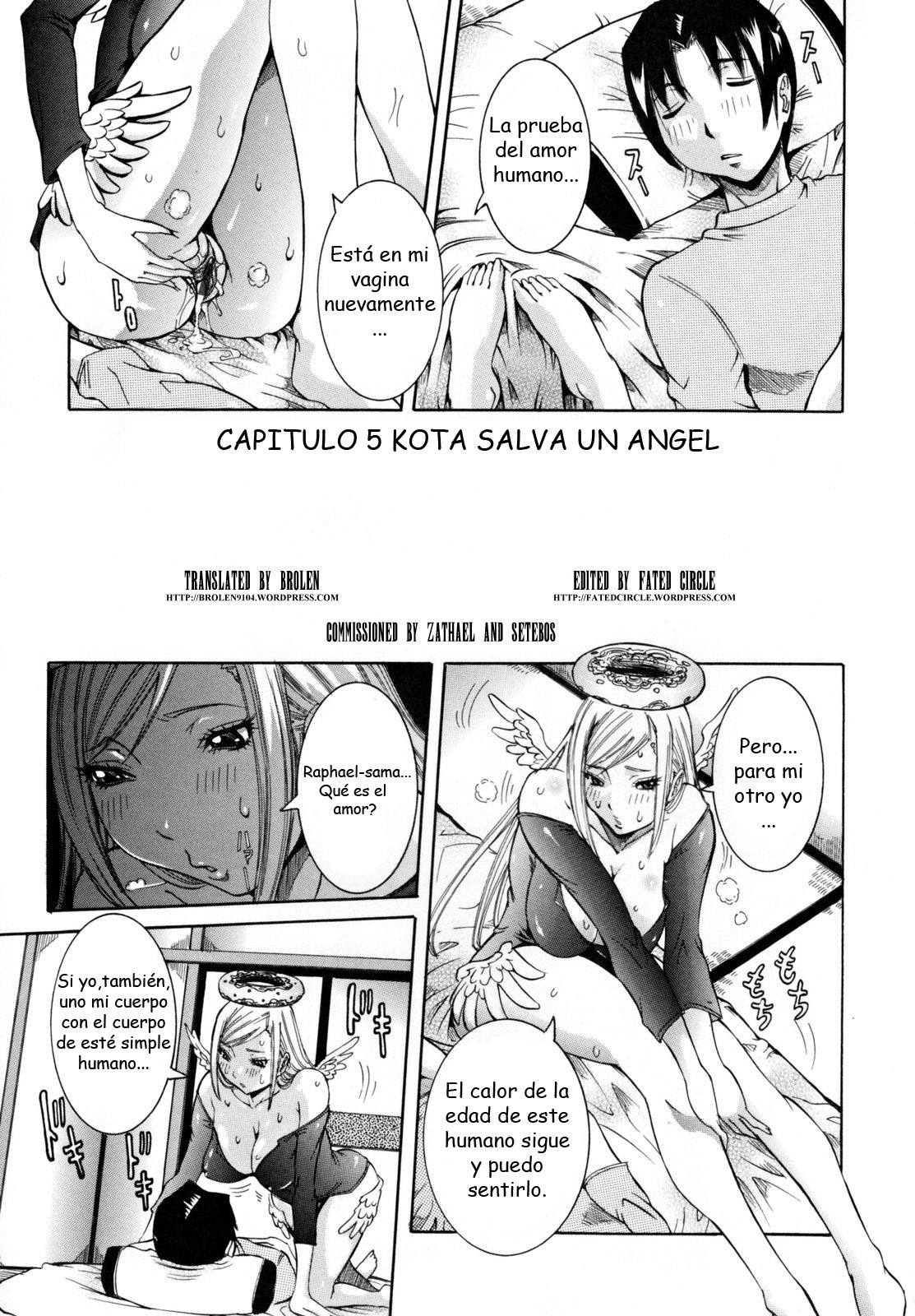 [Nico Pun Nise] Tenshi no Kagai Jugyou [Spanish] [Biblioteca Hentai] page 90 full