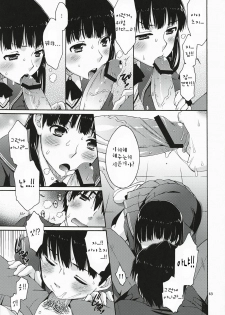 (C78) [apricot (Anji, Kuroo)] Omote to Ura no Himitsu to Naisho. | 겉과속의 비밀과시크릿 (Amagami) [Korean] [팀☆면갤] - page 12