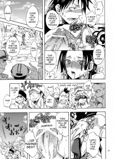 (COMIC1☆4) [Kurione-sha (YU-RI)] Hebihime-sama Goranshin desu! 3 (ONE PIECE) [English] {doujin-moe.us} - page 20