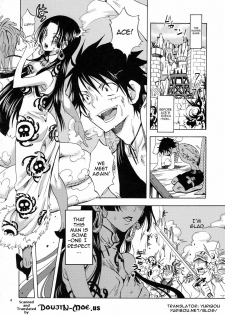 (COMIC1☆4) [Kurione-sha (YU-RI)] Hebihime-sama Goranshin desu! 3 (ONE PIECE) [English] {doujin-moe.us} - page 3