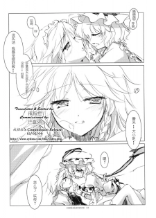 (Reitaisai 6) [FRAC (Mitsuki)] Reminiscence (Touhou Project) [Chinese] [绯色汉化组] - page 10