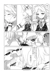 (Reitaisai 6) [FRAC (Mitsuki)] Reminiscence (Touhou Project) [Chinese] [绯色汉化组] - page 11