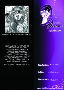 (C77) [Modaetei, Abalone Soft (Modaetei Anetarou, Modaetei Imojirou)] Dorei Suit to Jutai Gang | Slave Suit and Fuck Toy (Neon Genesis Evangelion) [Spanish] {Solid_One} - page 2