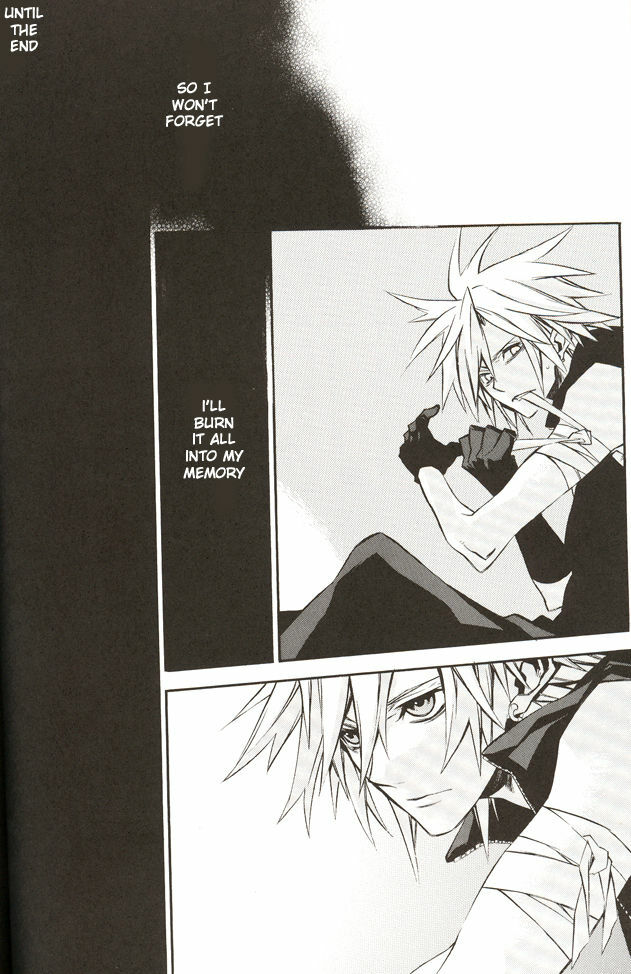 (C70) [kiki (Fujiwara Beni)] ZILCH #2 Darker Than Darkness (Final Fantasy VII Advent Children) [English] page 16 full